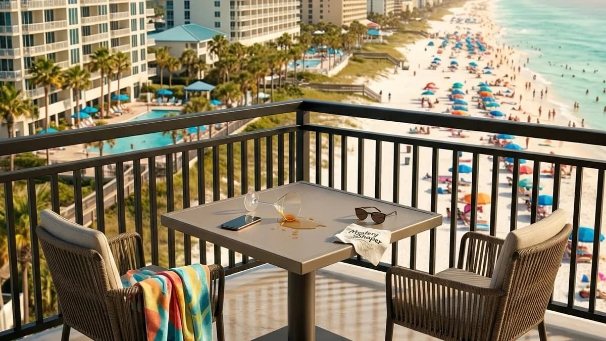 The Spring Break Scandal — Comedy murder mystery dinner party game for 5 players