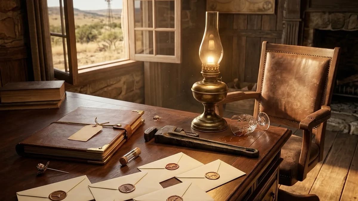 The Will, The Wrench, and the Wretched End — Comedy murder mystery dinner party game for 5 players