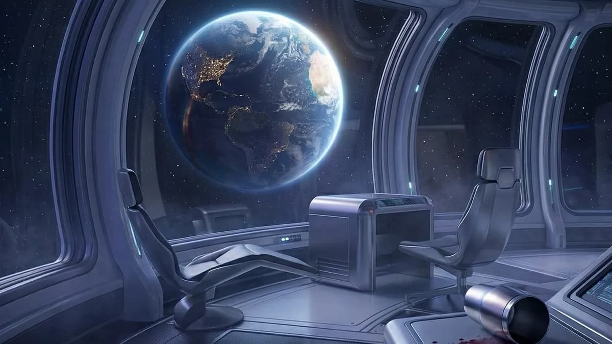 A Cosmic Comedy of Errors — Comedy murder mystery dinner party game for 4 players