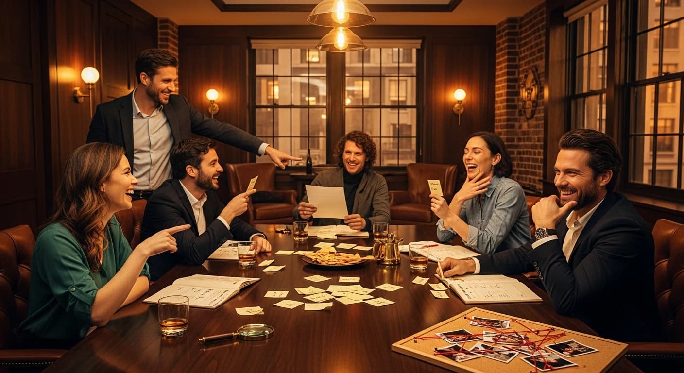 Murder Mystery for Team Building: How to Run an Offsite People Actually Talk About