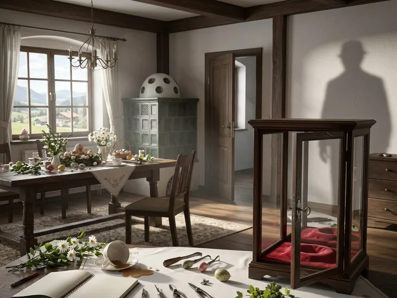 Das Geheimnis des verzauberten Ostereis — Komödie murder mystery for 5 players