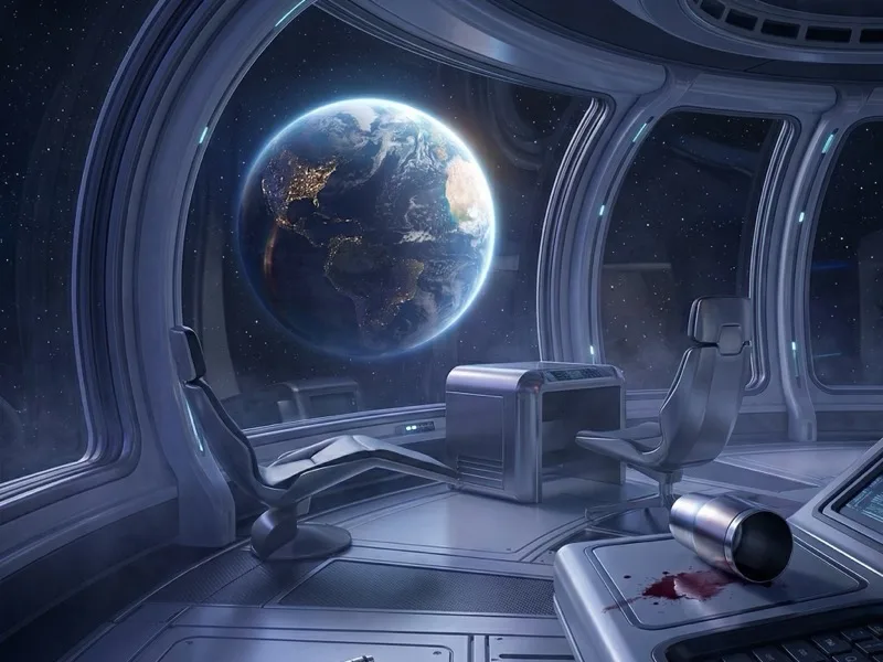 A Cosmic Comedy of Errors — Comedy murder mystery for 4 players